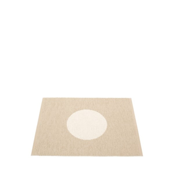 Covor pentru exterior și interior bej 70x90 cm Vera Beige – Pappelina