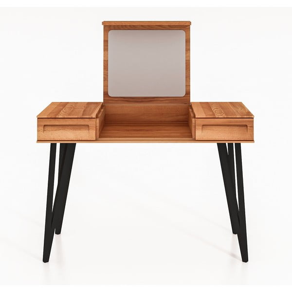 Masă de toaletă din lemn de fag 120x53 cm Golo - The Beds-image-2