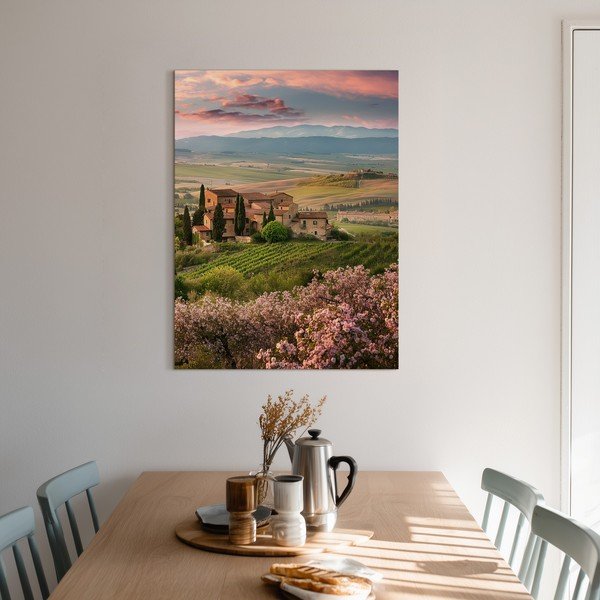 Tablou 60x80 cm Pink Tuscany – Styler-image-2