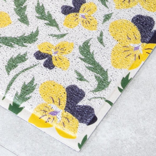 Covoraș de intrare 40x70 cm Pansy – Artsy Doormats-image-2