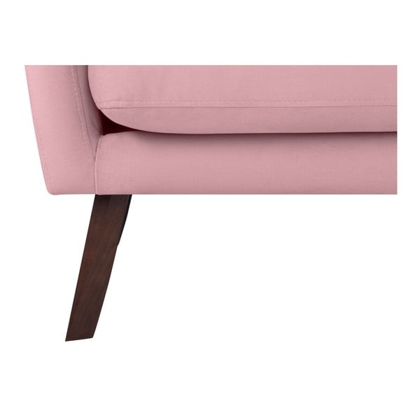 Canapea cu 2 locuri Mazzini Sofas Cotton, roz-image-1