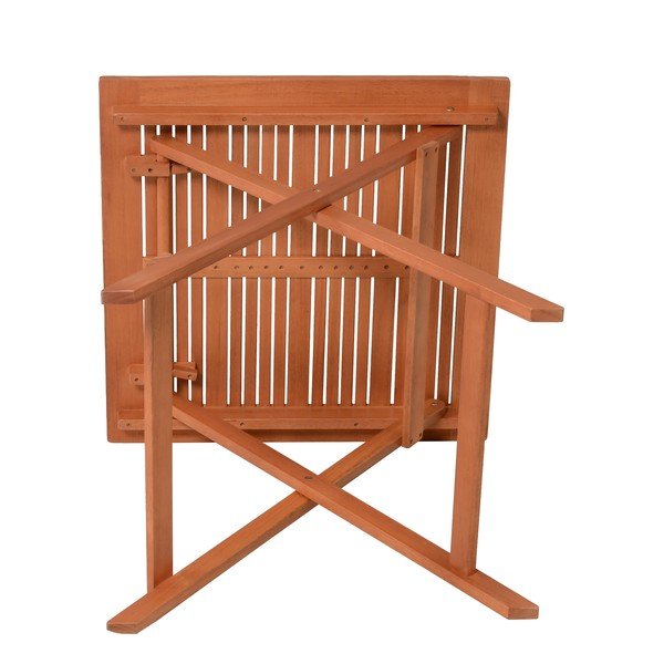 Masă  de grădină din lemn de eucalipt 70,5x70,5 cm Pasaneda – Garden Pleasure-image-3