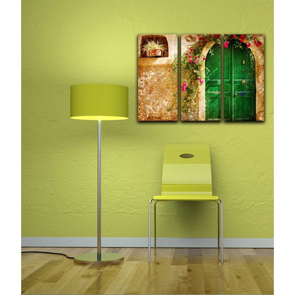 Tablou din 3 piese The Green Gate-image-1