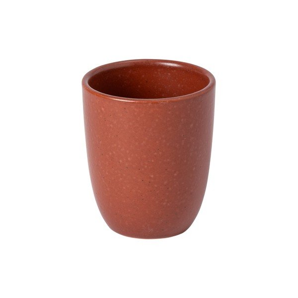 Ceașcă roșie din gresie ceramică 210 ml Pacifica – Casafina