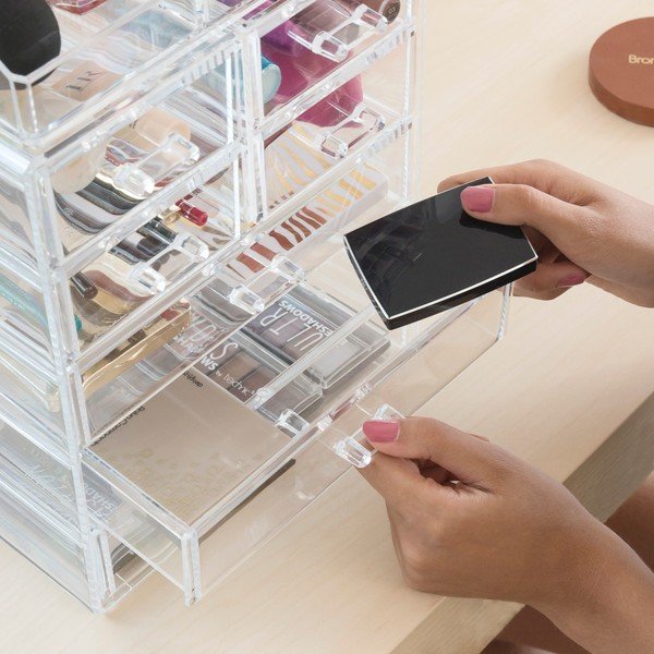 Organizator transparent pentru cosmetice InnovaGoods-image-2