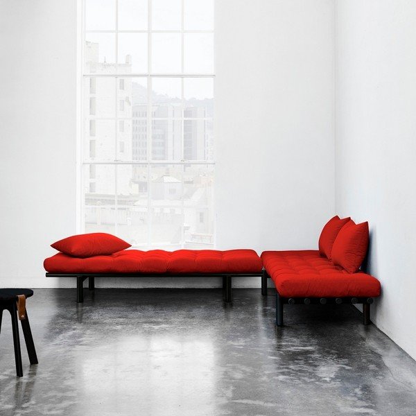 Canapea Karup Pace Black/Red-image-1