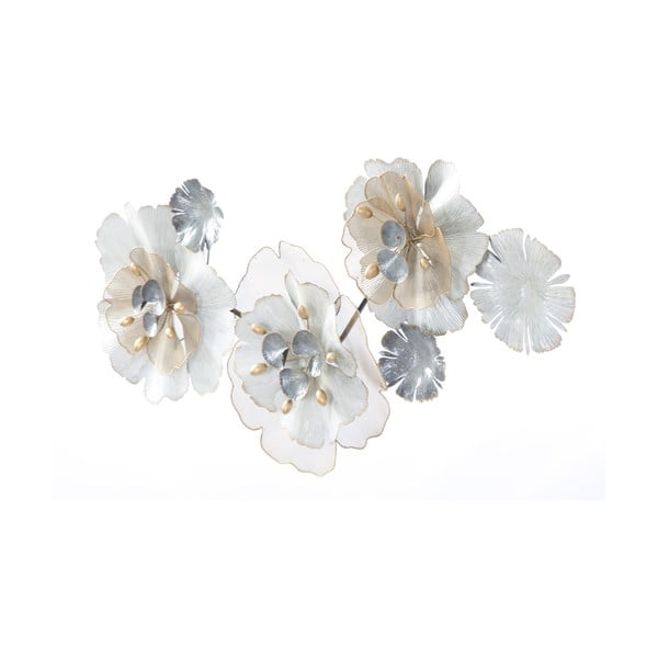 Decorațiune metalică pentru perete Mauro Ferretti Flowery, 119 x 60 cm-image-2