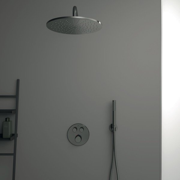 Cap de duș argintiu lucios din metal IdealRain – Ideal Standard-image-3