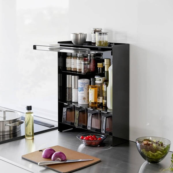 Organizator pentru mirodenii din metal Tower – YAMAZAKI-image-1