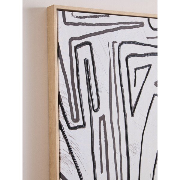 Tablou cu ramă/pe pânză 83x123 cm Astratto – Premier Housewares-image-4