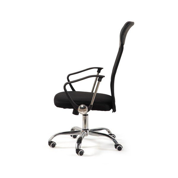 Scaun de birou negru tapițat Arco – Bonami Essentials-image-3