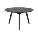 Măsuță de cafea Rowico YuRAi , ⌀ 90 cm, negru