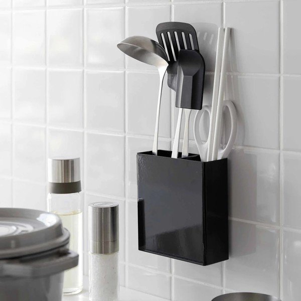 Suport pentru ustensile de bucătărie  autoadeziv din metal Film Hook – YAMAZAKI-image-3