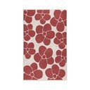 Covor roșu lavabil 60x100 cm Red Meadow – Mila Home