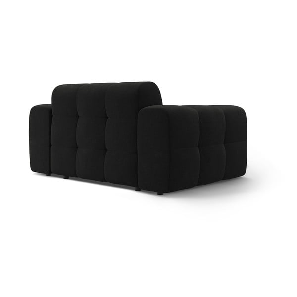 Canapea neagră 156 cm Kendal – Micadoni -image-4