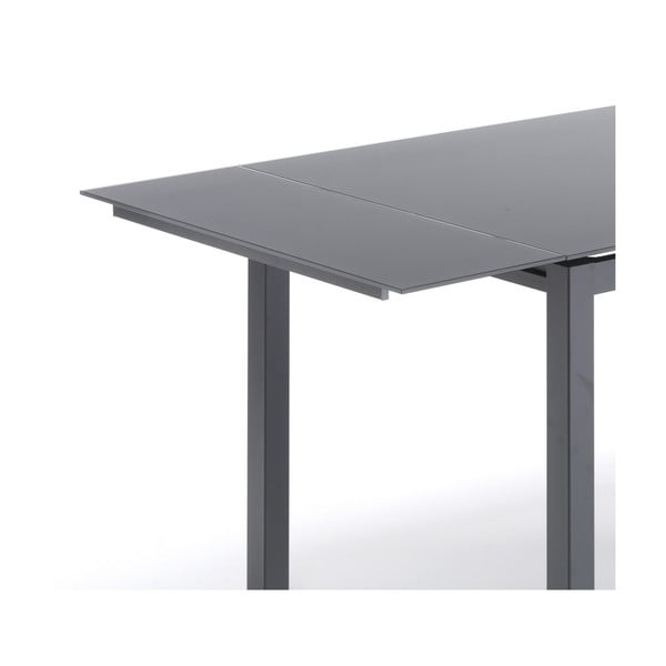 Masă de dining extensibilă cu blat din sticlă 80x140 cm New Daily – Tomasucci-image-3