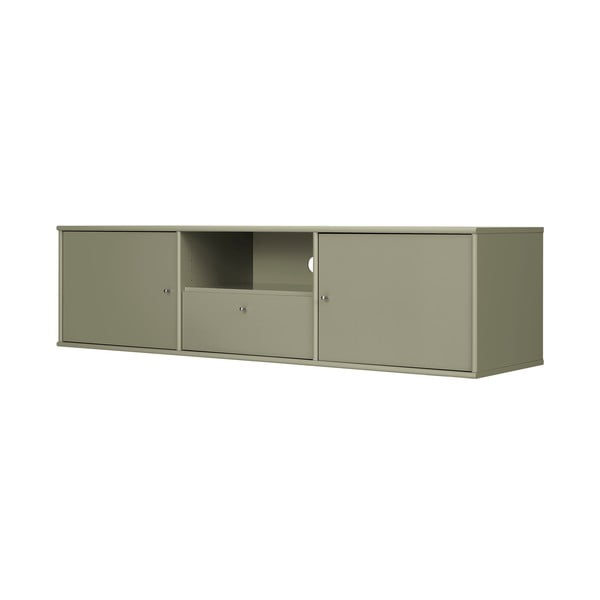 Comodă TV kaki 161x42x45 cm Mistral – Hammel Furniture-image-1