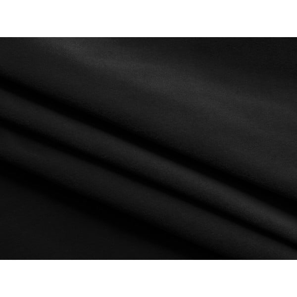 Taburet negru cu tapițerie din catifea Kapua – Makamii-image-3