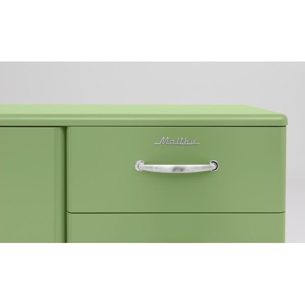 Comodă joasă verde 98x92 cm Malibu - Tenzo-image-1