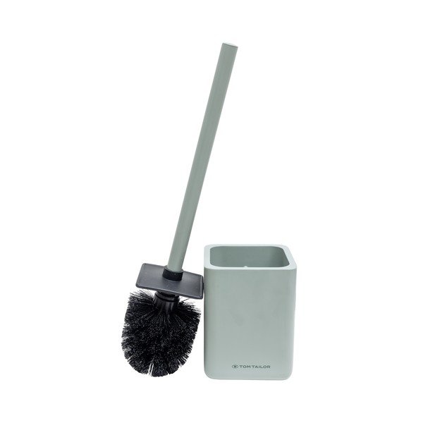 Perie de WC verde-deschis din polirășină Tom Tailor T-Rounded – Wenko-image-3