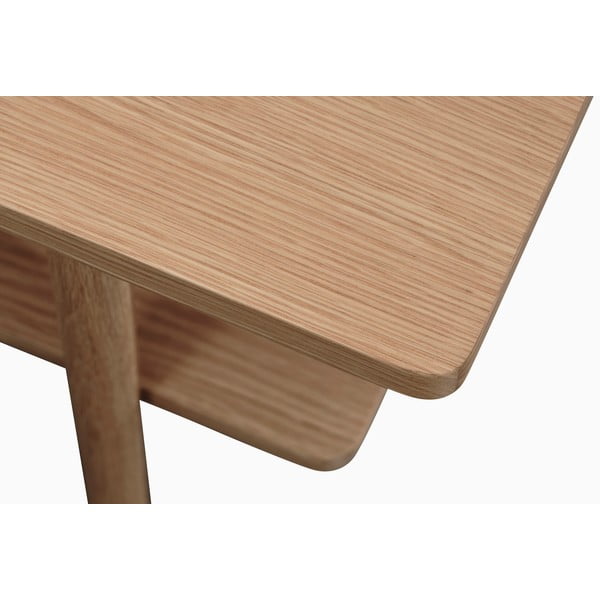 Măsuță de cafea cu blat cu aspect de lemn de stejar 60x120 cm Ponza – Unique Furniture-image-4