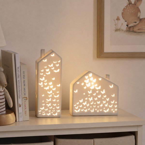 Decorațiune luminoasă albă de masă Butterfly – Ego Dekor-image-1