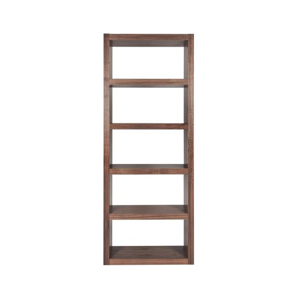 Bibliotecă TemaHome Valley, cu aspect de lemn de nuc-image-2