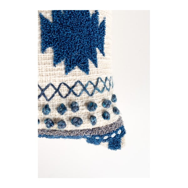 Pernă cu umplutură Zuiver Sala, 65 x 30 cm, albastru-image-3