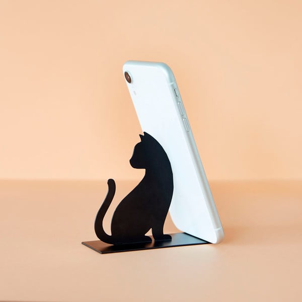 Suport pentru telefon mobil din plastic Feline – Balvi-image-1
