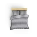 Lenjerie de pat albă/gri pentru pat dublu 200x200 cm Hook - Mijolnir