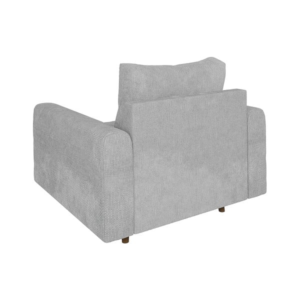 Fotoliu gri deschis Ariella – Ropez-image-2