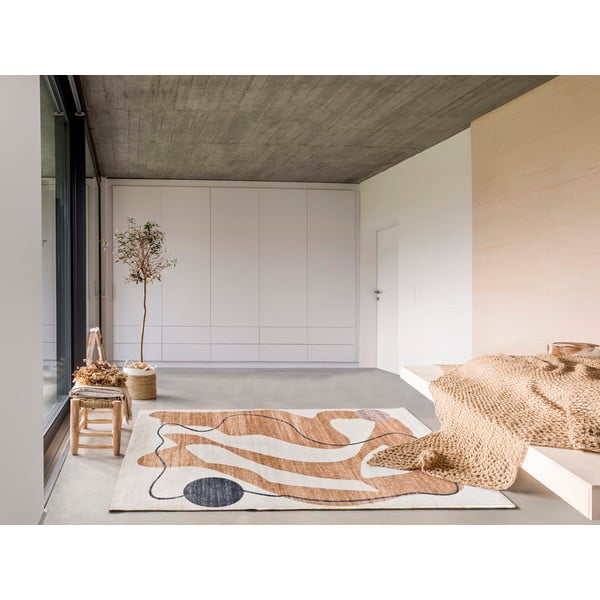 Covor portocaliu 140x200 cm Class – Universal-image-1