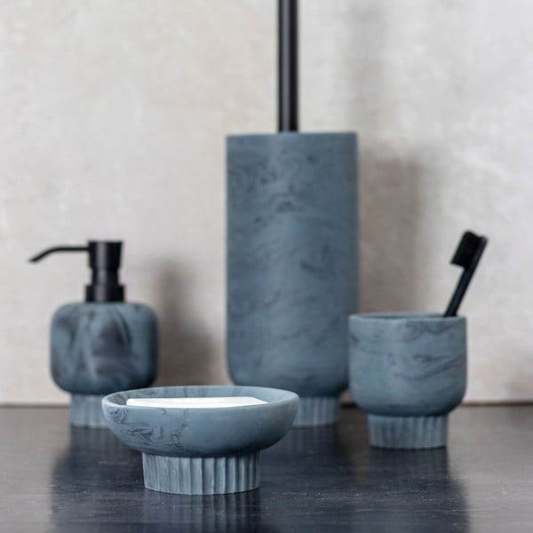 Săpunieră albastră din piatră Attitude – Mette Ditmer Denmark-image-3