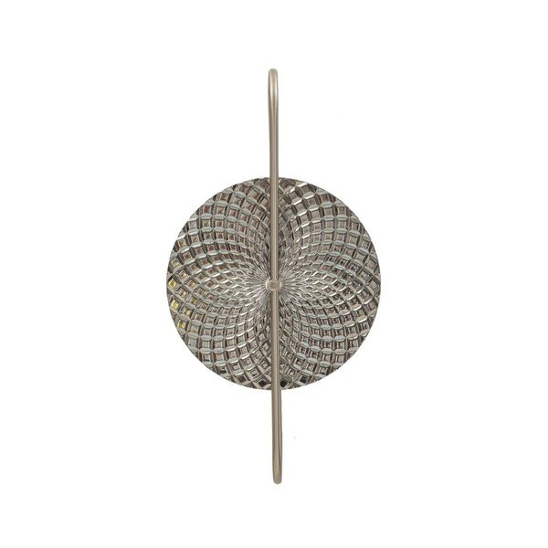 Aplică de perete argintie din metal Silvery – Mauro Ferretti