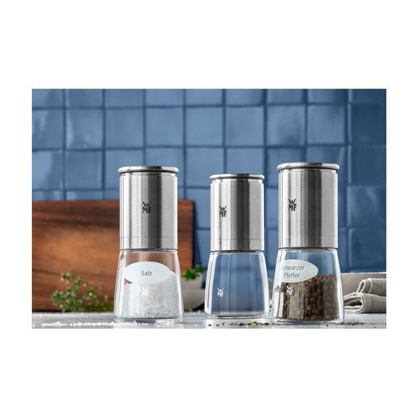 Set 3 râșnițe din oțel inoxidabil WMF Cromargan® Deluxe, înălțime 14 cm-image-1