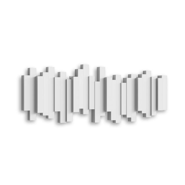 Cuier de perete alb din plastic Sticks – Umbra-image-3