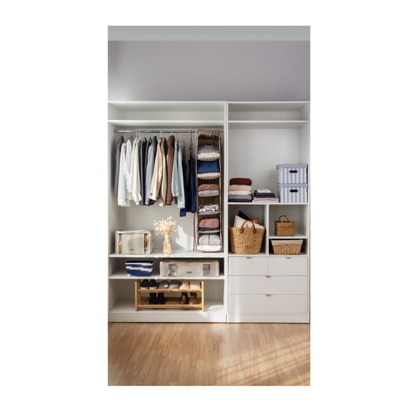 Cutii de depozitare din carton cu capac 2 buc. Stripes – Compactor-image-3