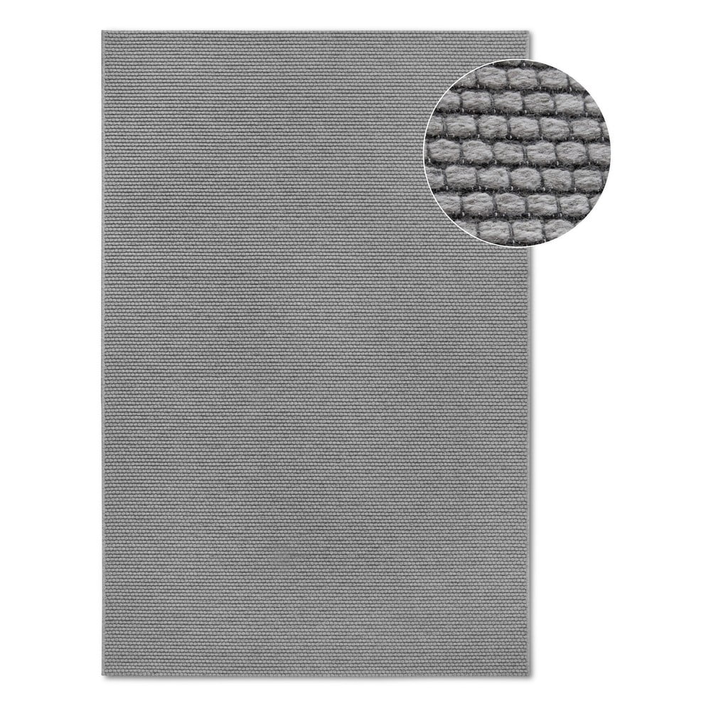 Covor gri din lână 200x290 cm Charles – Villeroy&Boch