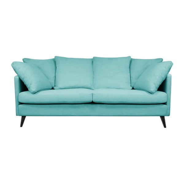 Canapea cu 3 locuri Helga Interiors Victoria, albastru