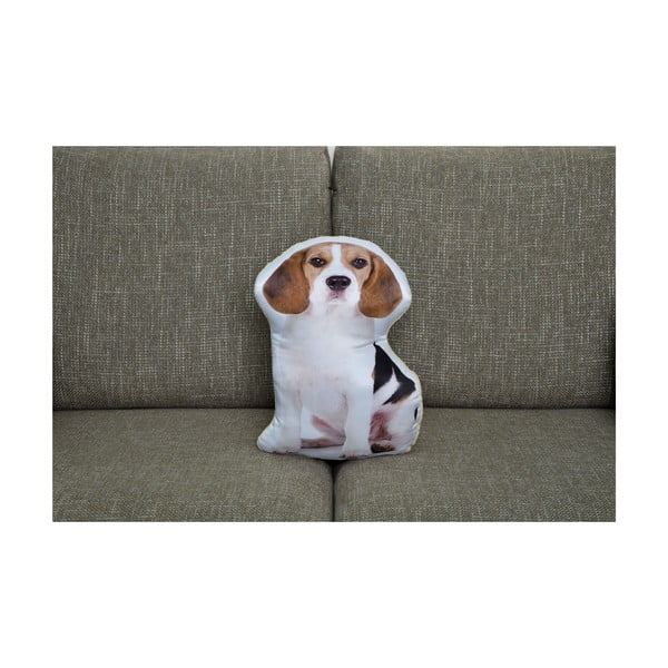 Pernă cu imprimeu Adorable Cushions Beagle-image-1