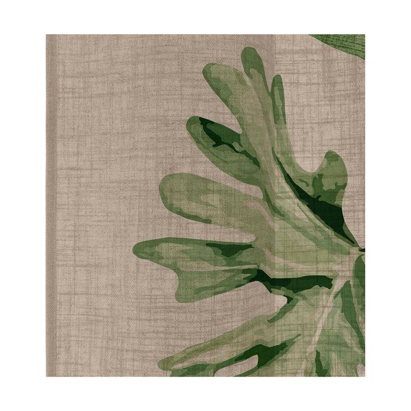 Draperie verde-maro 140x280 cm Basic – Happy Friday-image-1