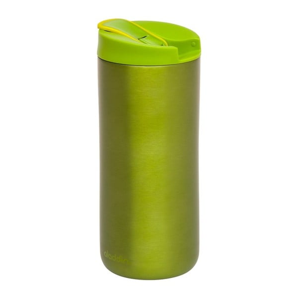 Sticlă de voiaj, termos Aladdin Flip-Seal™, 350 ml, verde