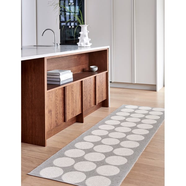 Covor tip traversă pentru interior și exterior bej/crem 70x240 cm Hugo Linen Vanilla – Pappelina-image-1