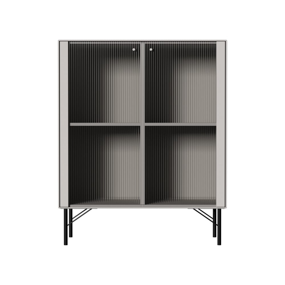 Vitrină gri deschis 91x111 cm Edge by Hammel – Hammel Furniture