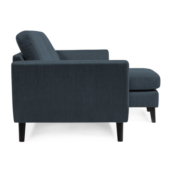 Canapea cu șezlong pe partea dreaptă Vivonita Harlem, albastru închis-image-1