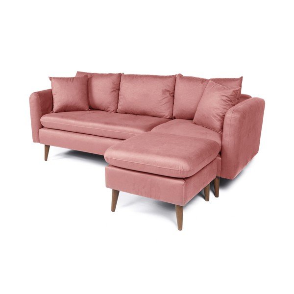 Canapea roz-deschis 215 cm Sofia – Balcab Home-image-3