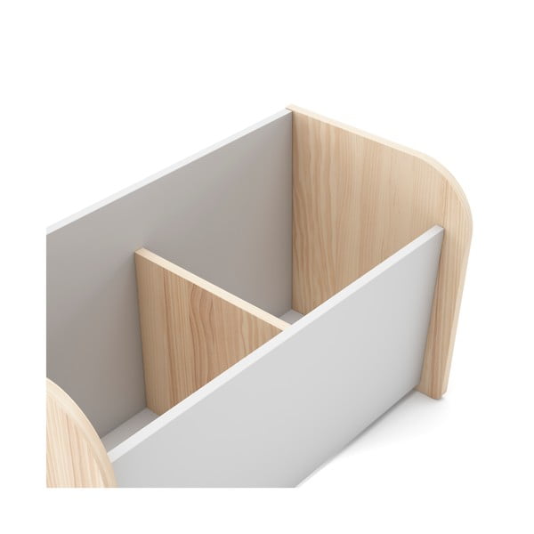 Bibliotecă de copii albă 70x42 cm Esteban – Marckeric-image-4