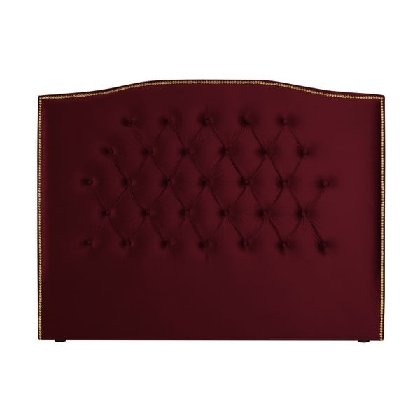 Tăblie pentru pat Mazzini Sofas Daisy, 160 x 120 cm, roşu