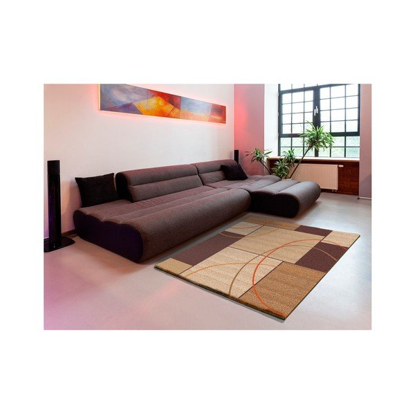 Covor Universal Delta Beig, 190 x 280 cm, maro-image-1