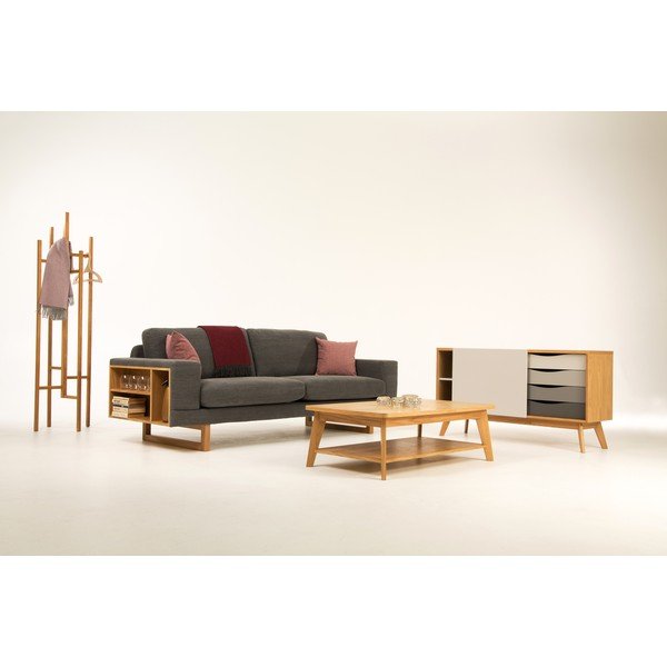 Comoda cu sertare gri Woodman Avon-image-1